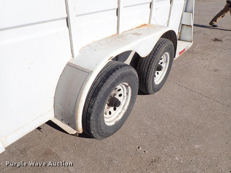 image for item DG2844 1997 Circle D enclosed cargo trailer