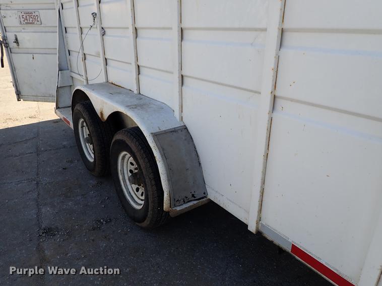 image for item DG2844 1997 Circle D enclosed cargo trailer