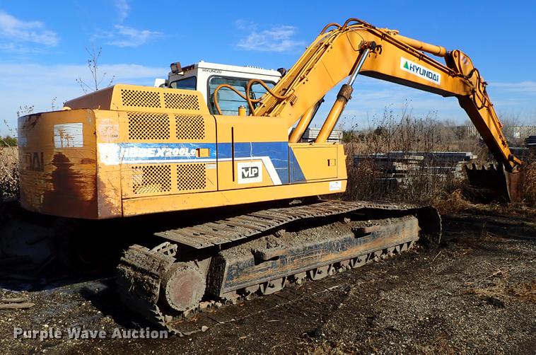 image for item DG2847 Hyundai Robex 200LC excavator