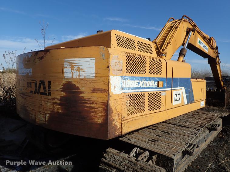 image for item DG2847 Hyundai Robex 200LC excavator
