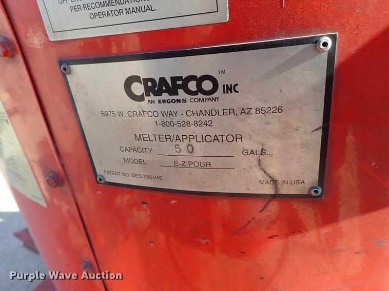 image for item DG2871 2001 Crafco EZ Pour melter/applicator