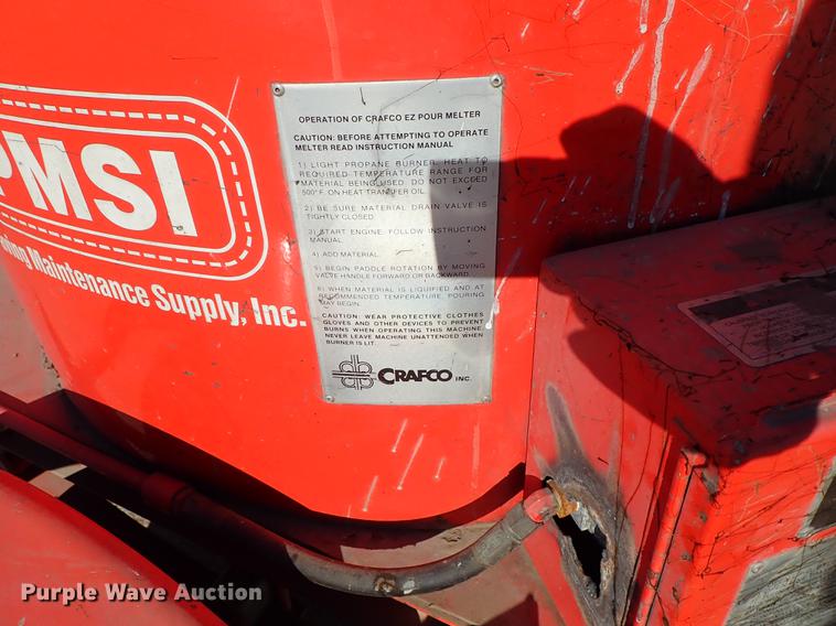 image for item DG2871 2001 Crafco EZ Pour melter/applicator