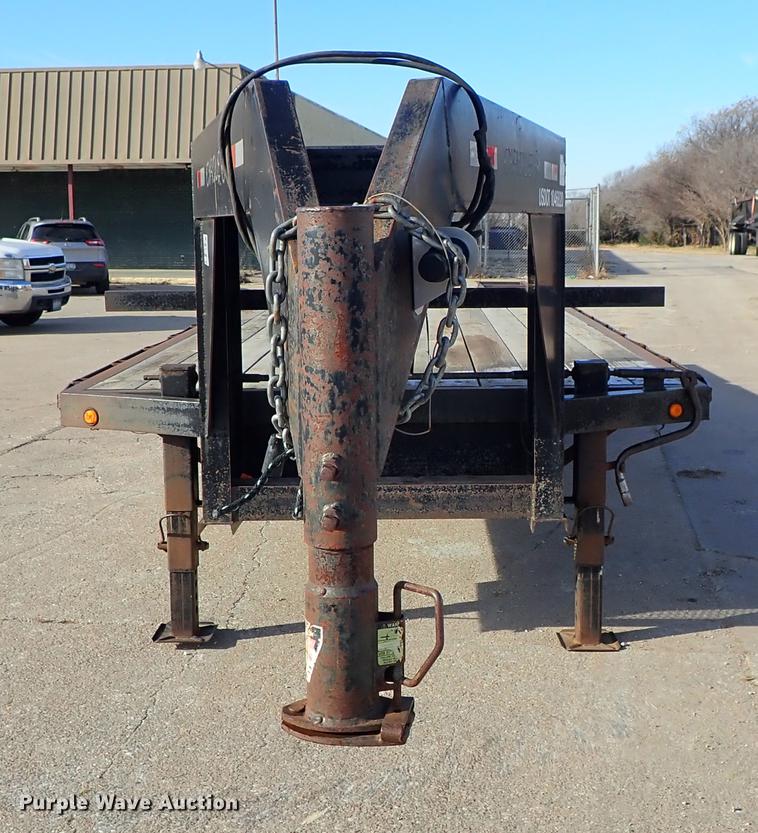 image for item DG2874 2002 Circle M equipment trailer