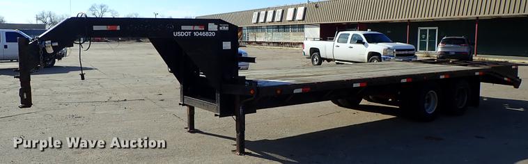 image for item DG2874 2002 Circle M equipment trailer