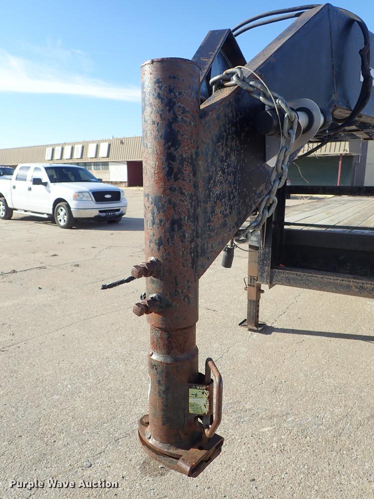 image for item DG2874 2002 Circle M equipment trailer