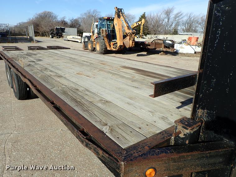 image for item DG2874 2002 Circle M equipment trailer