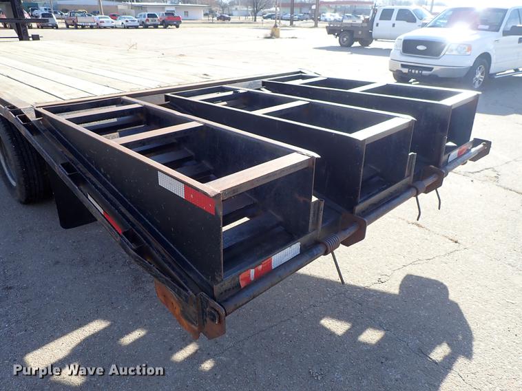 image for item DG2874 2002 Circle M equipment trailer