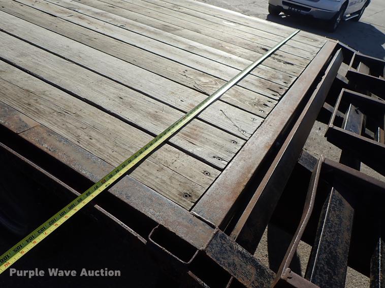 image for item DG2874 2002 Circle M equipment trailer