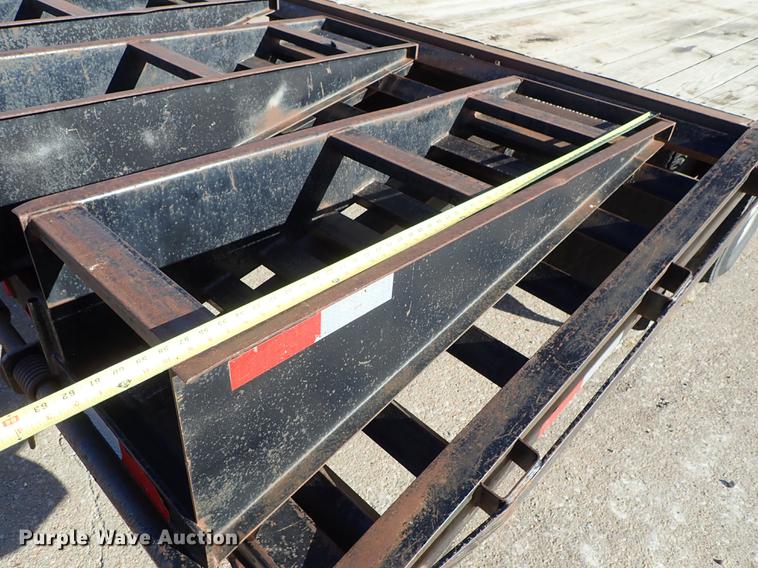 image for item DG2874 2002 Circle M equipment trailer