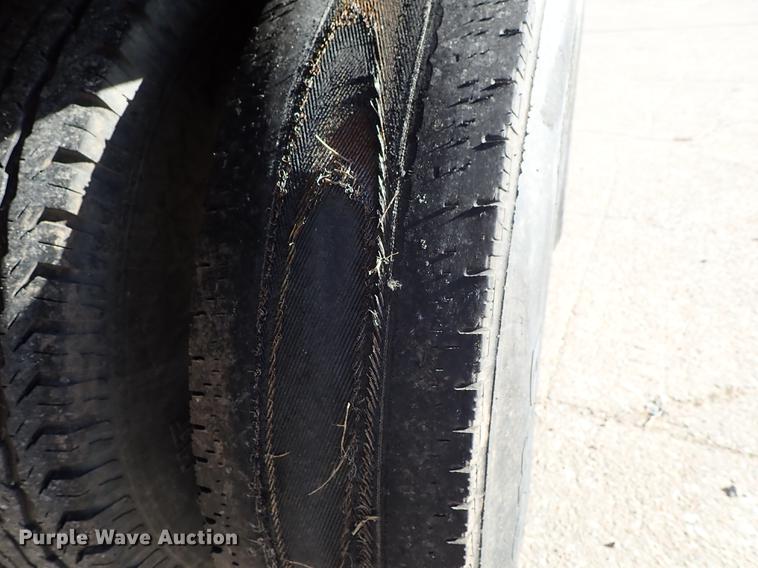 image for item DG2874 2002 Circle M equipment trailer