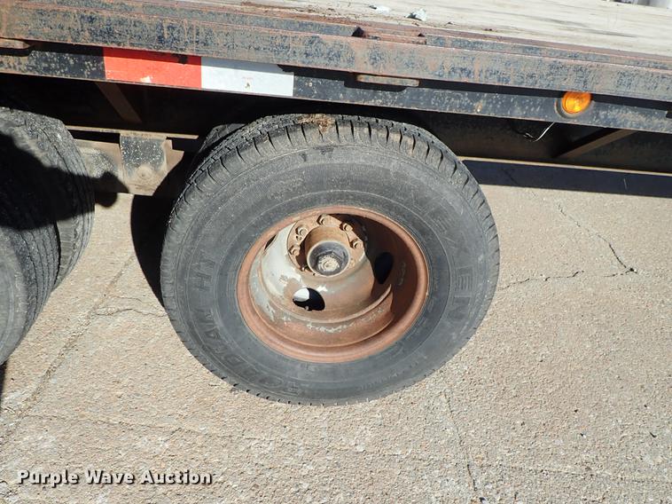 image for item DG2874 2002 Circle M equipment trailer