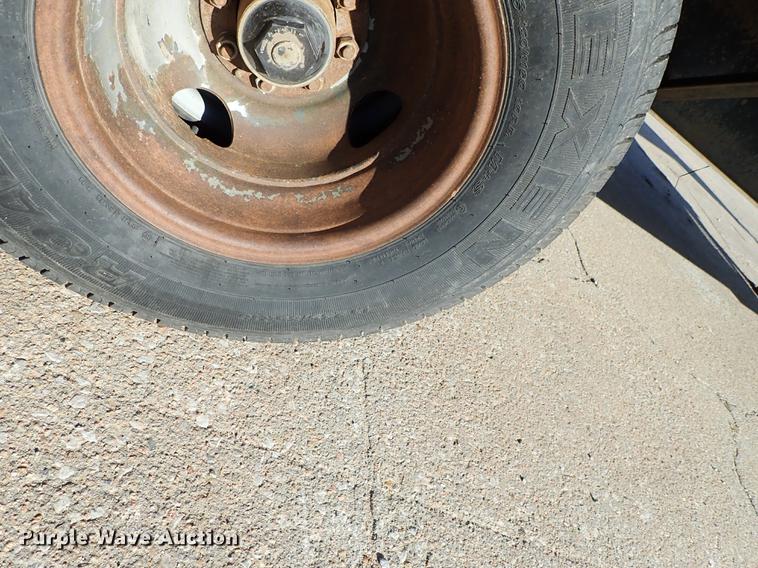 image for item DG2874 2002 Circle M equipment trailer