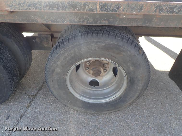 image for item DG2874 2002 Circle M equipment trailer