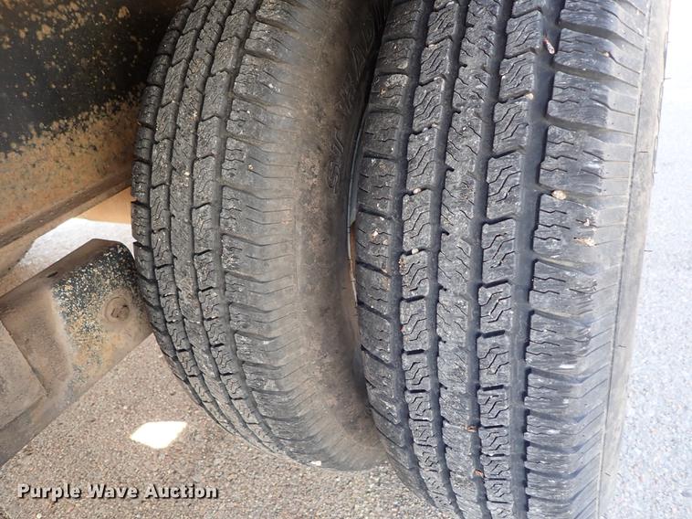 image for item DG2874 2002 Circle M equipment trailer