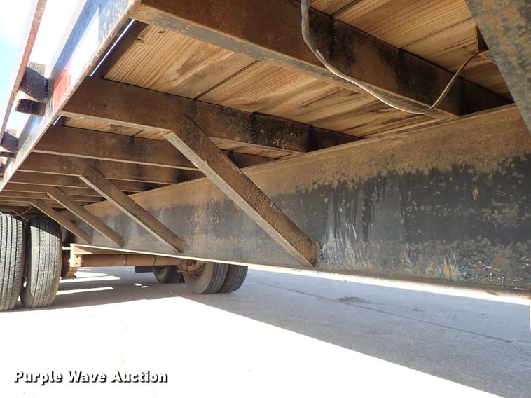 image for item DG2874 2002 Circle M equipment trailer