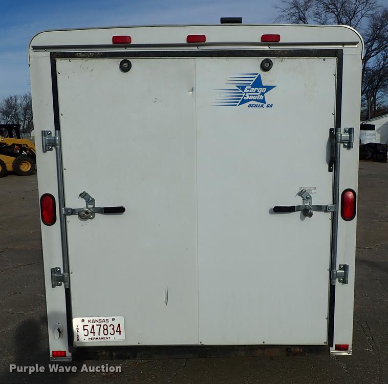 image for item DG2875 2005 Cargo South 610SA enclosed cargo trailer