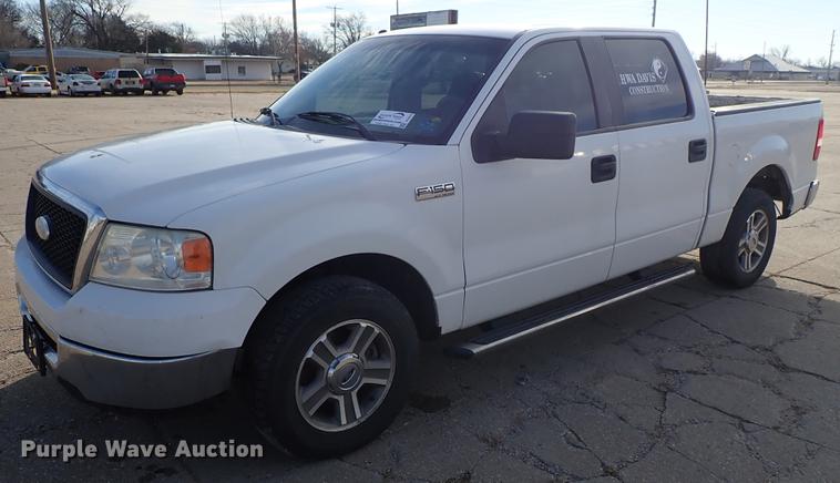 image for item DG2876 2007 Ford F150 SuperCrew pickup truck