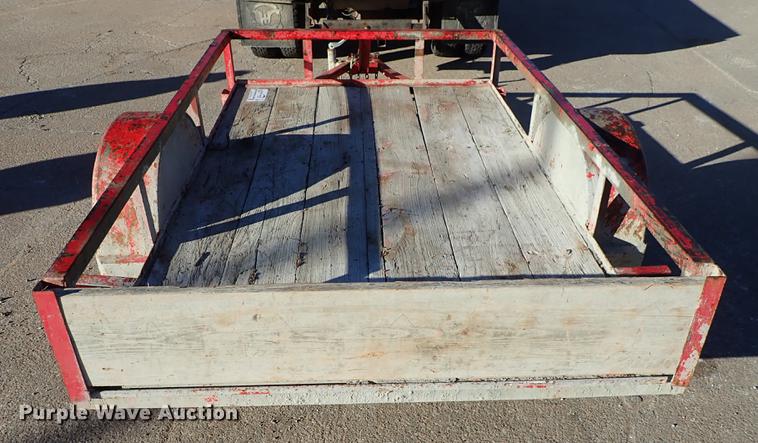 image for item DG2904 1996 Terrys Trailers utility trailer