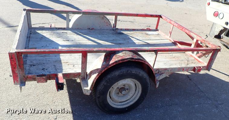 image for item DG2904 1996 Terrys Trailers utility trailer
