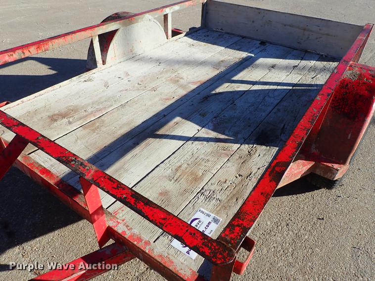image for item DG2904 1996 Terrys Trailers utility trailer