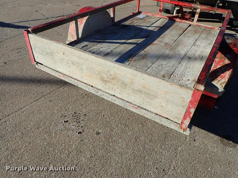 image for item DG2904 1996 Terrys Trailers utility trailer