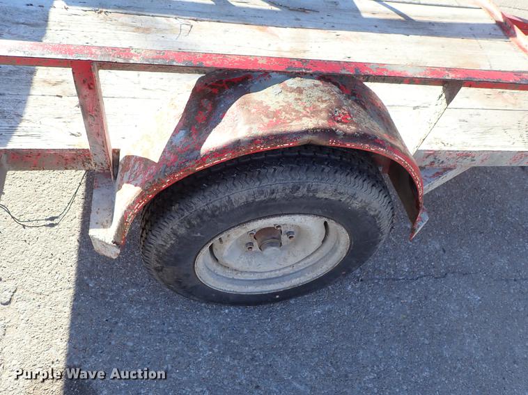 image for item DG2904 1996 Terrys Trailers utility trailer