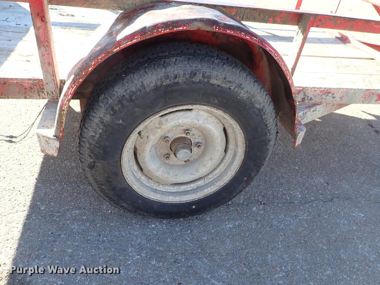 image for item DG2904 1996 Terrys Trailers utility trailer