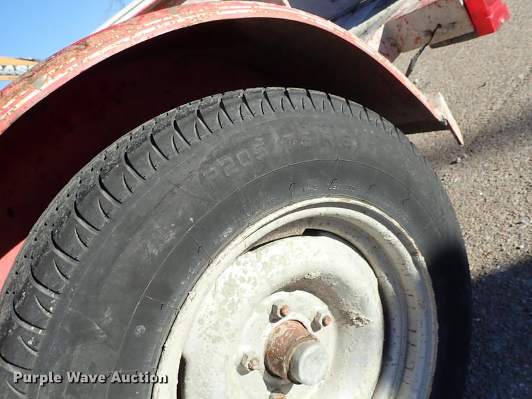 image for item DG2904 1996 Terrys Trailers utility trailer