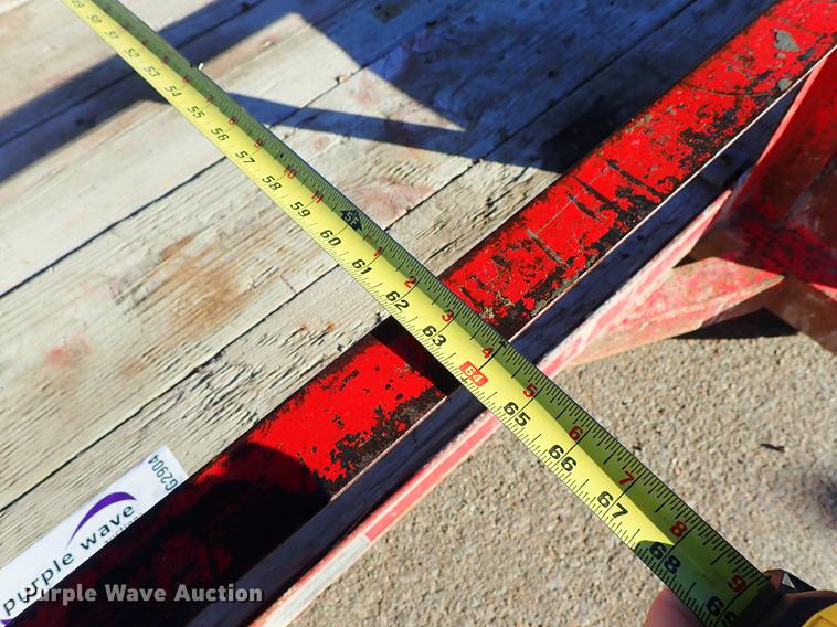 image for item DG2904 1996 Terrys Trailers utility trailer