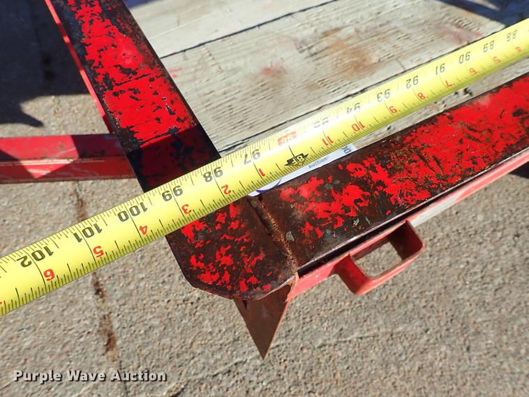 image for item DG2904 1996 Terrys Trailers utility trailer