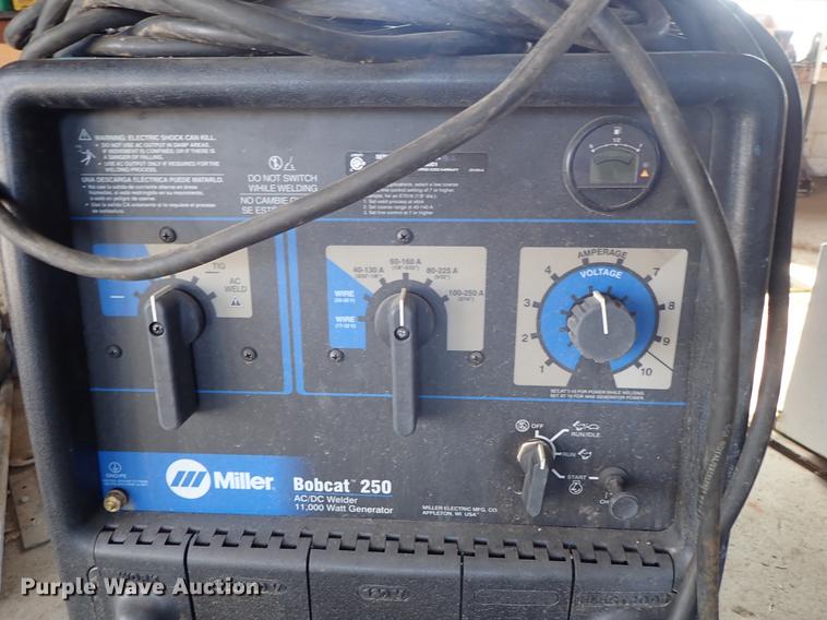 image for item EM9333 Miller Bobcat 250 welder/generator
