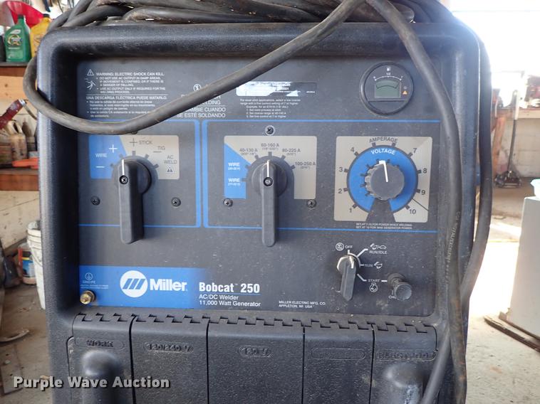 image for item EM9333 Miller Bobcat 250 welder/generator