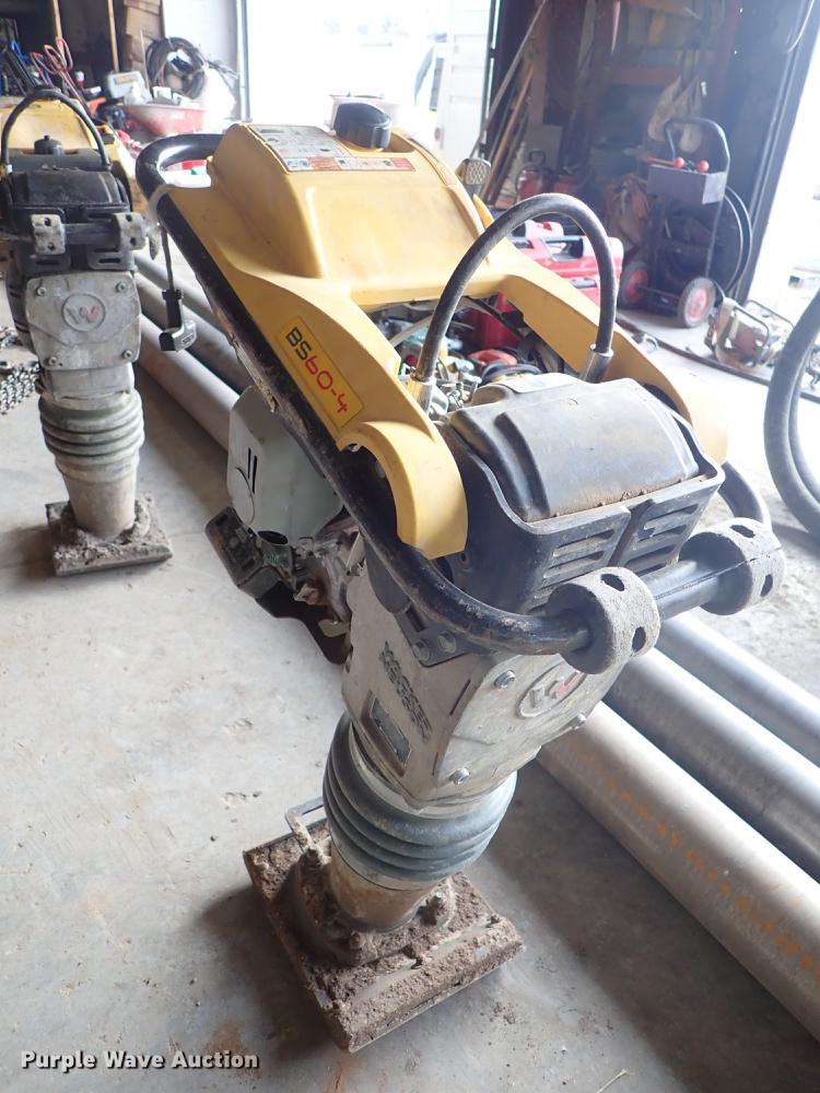 image for item EM9355 Wacker Neuson Rammer BS60-4 compactor