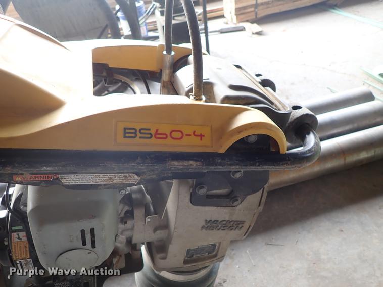 image for item EM9355 Wacker Neuson Rammer BS60-4 compactor