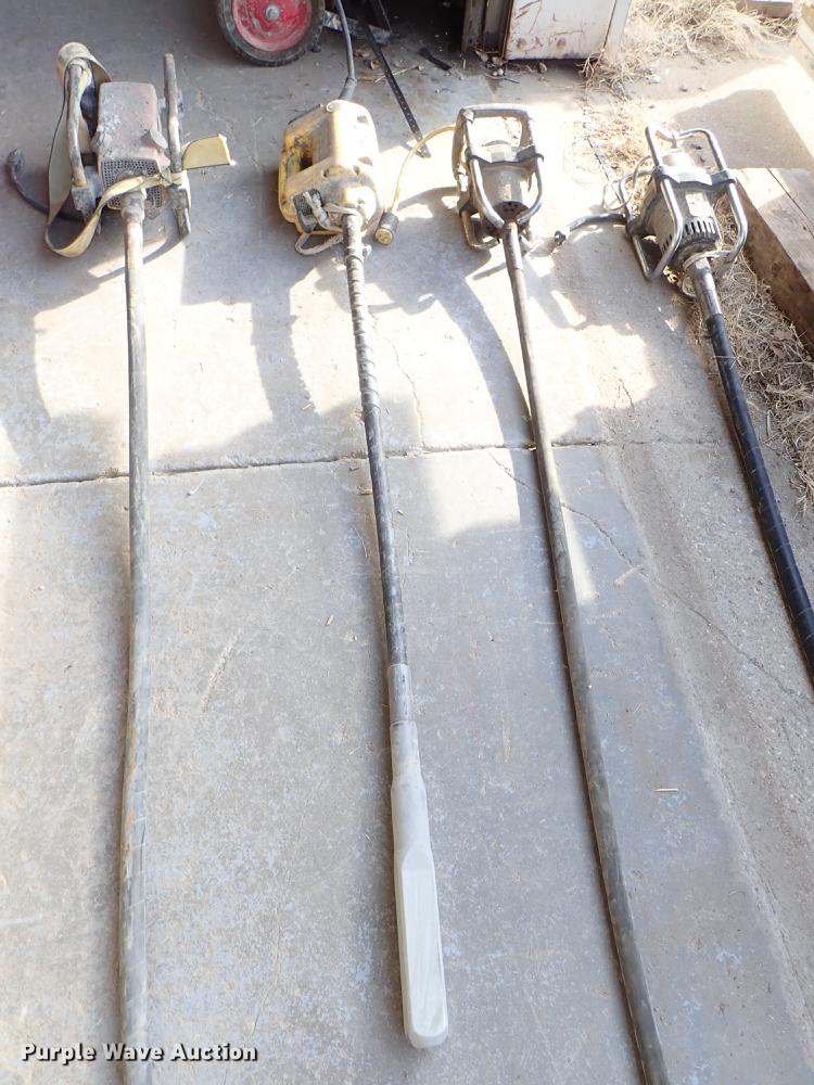 image for item FI9431 (4) concrete vibrator whips