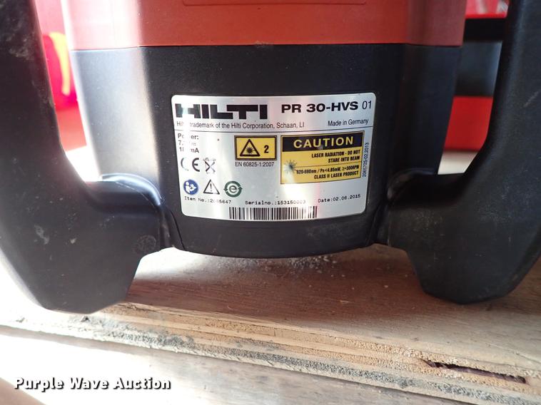 image for item FI9439 (2) Hilti laser levels