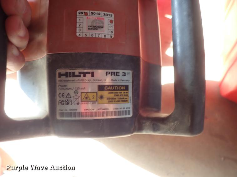 image for item FI9439 (2) Hilti laser levels