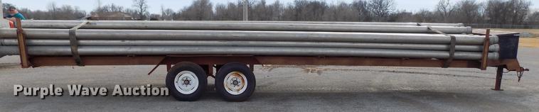 image for item DD3561 Shop built pipe trailer