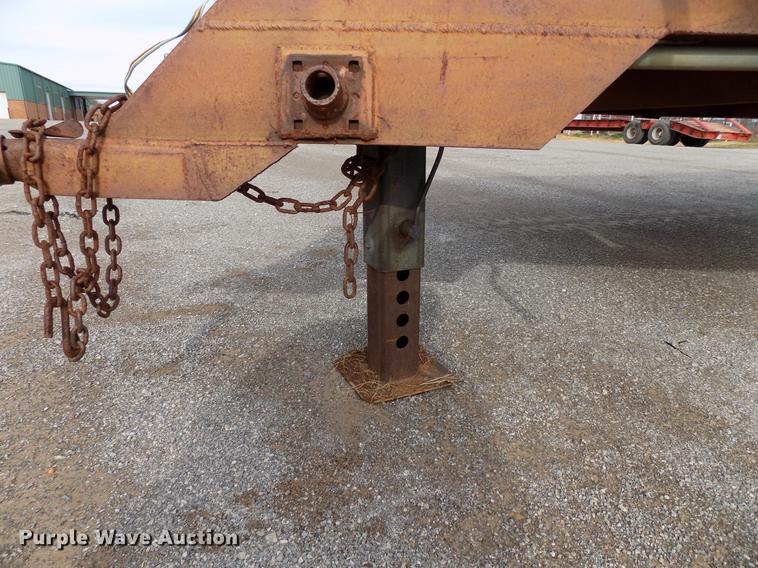 image for item DD3561 Shop built pipe trailer