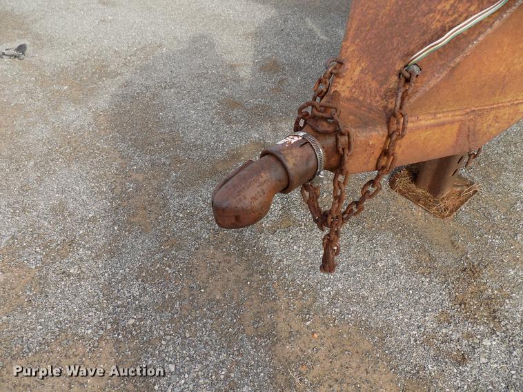 image for item DD3561 Shop built pipe trailer