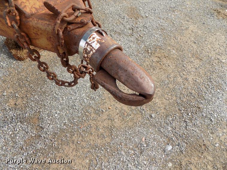 image for item DD3561 Shop built pipe trailer