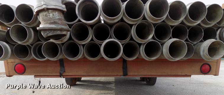 image for item DD3561 Shop built pipe trailer