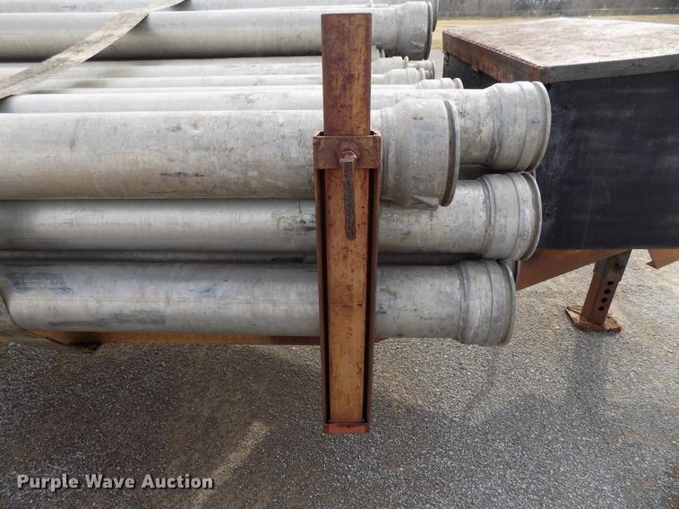 image for item DD3561 Shop built pipe trailer