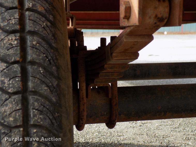 image for item DD3561 Shop built pipe trailer