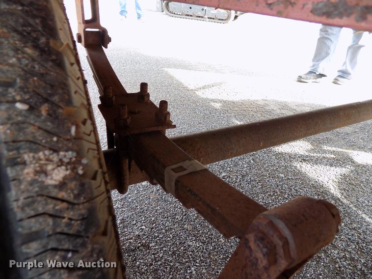 image for item DD3561 Shop built pipe trailer