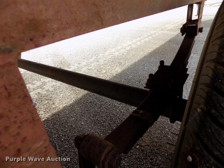 image for item DD3561 Shop built pipe trailer