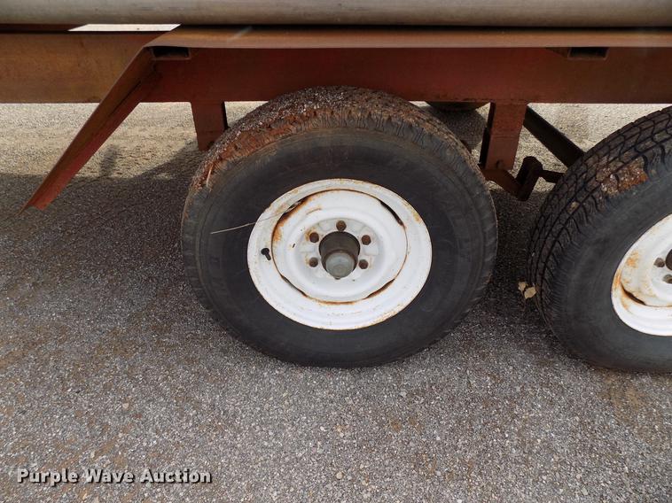 image for item DD3561 Shop built pipe trailer