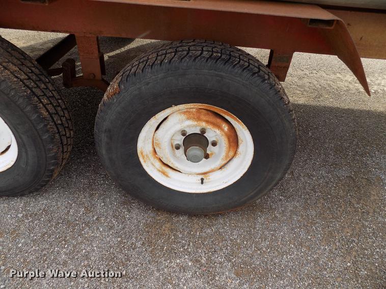 image for item DD3561 Shop built pipe trailer