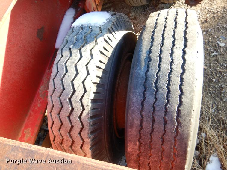 image for item DE0002 1978 Tech-Steel HLB34225 lowboy equipment trailer