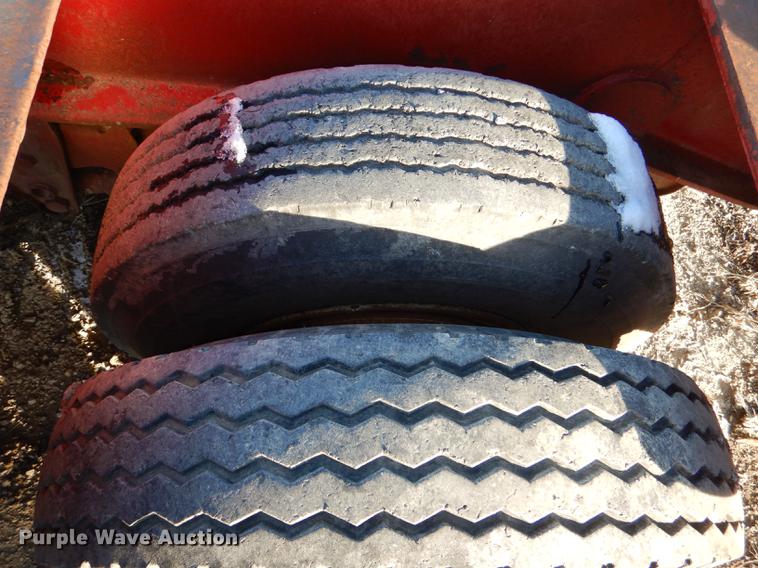 image for item DE0002 1978 Tech-Steel HLB34225 lowboy equipment trailer